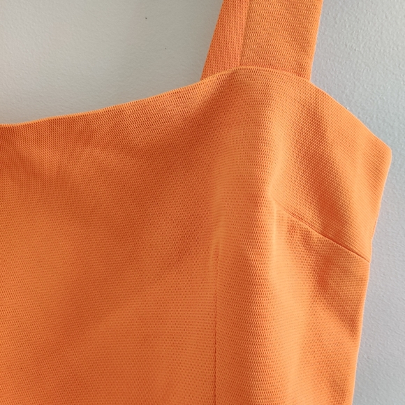 BNWT BARDOT|| SUNSET ORANGE Crop top/ bralette Size 14 - Picture 8 of 11